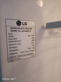 LG non frost. 0