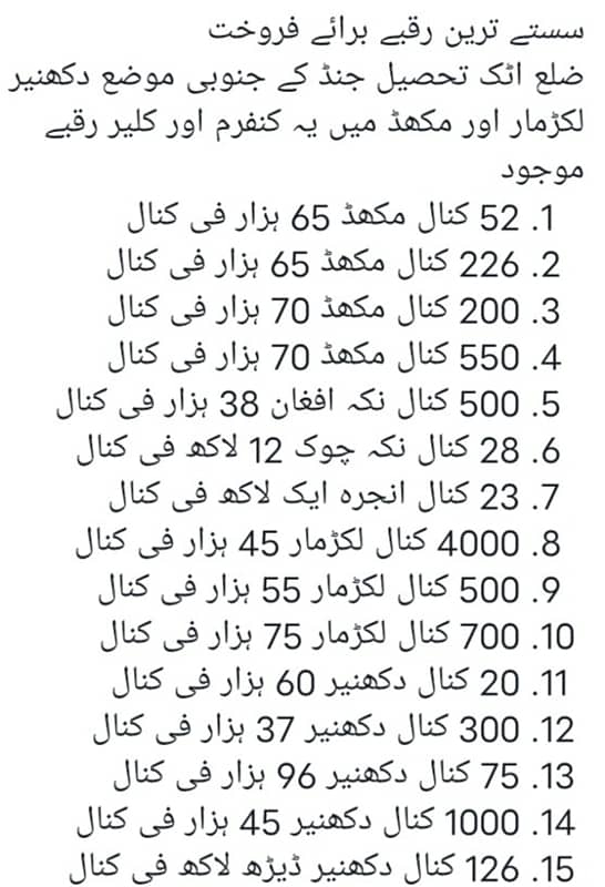 300 kanal Agriculture Land At Cheapest Rate 0