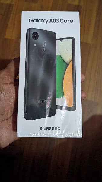 Galaxy A03 Core box packed 2