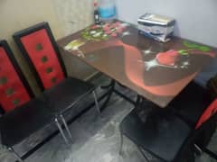 dinning table 4 chairs