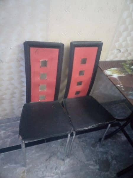 dinning table 4 chairs 1