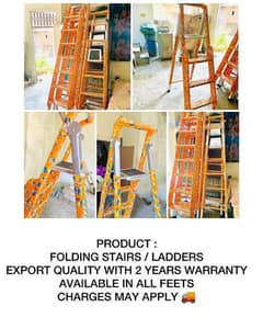 Folding Stairs/ Ladders