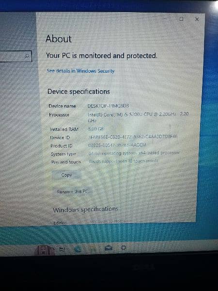 Dell laptop i5 generation touch screen 0