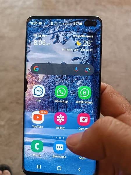 Samsung S10+ good condition with 0301 4767564 0
