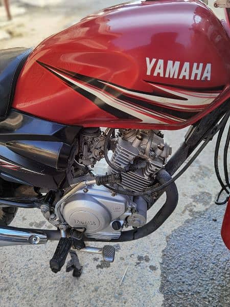 Yamaha ybr 125z 1