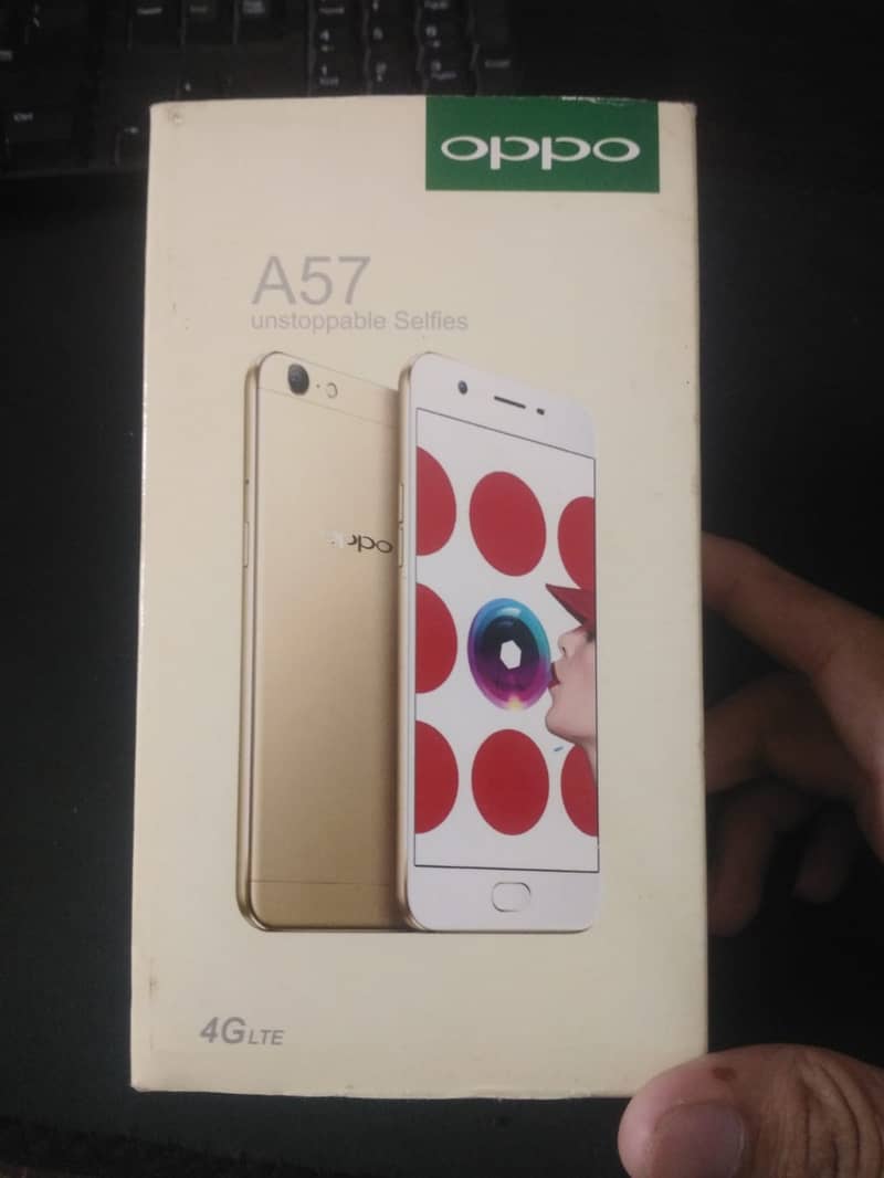 oppo a57 3 32, 2 sim with box 7