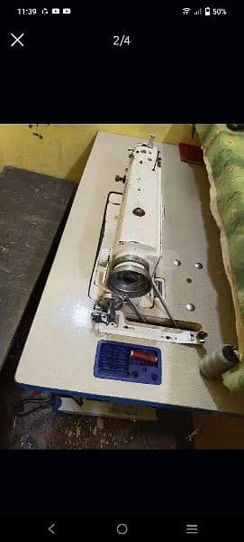 gemsy sewing machin with new stand or servo motor 1