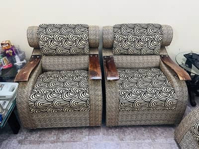 Sofa Set 5 seater good condition
