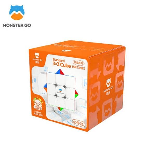 3x3 Rubiks Cube Puzzle | GAN MonsterGo EDU 3