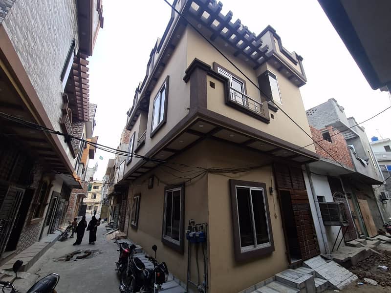 1.5 Marla Brand New Corner House For Sale Nishtar Colony 0