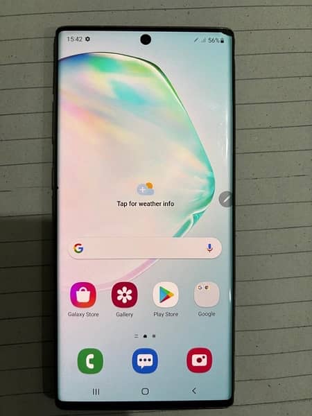 note 10 plus 12/512 dual sim approved 1