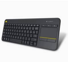 Original Logitech K400+ Wireless Keyboard with keypad 0