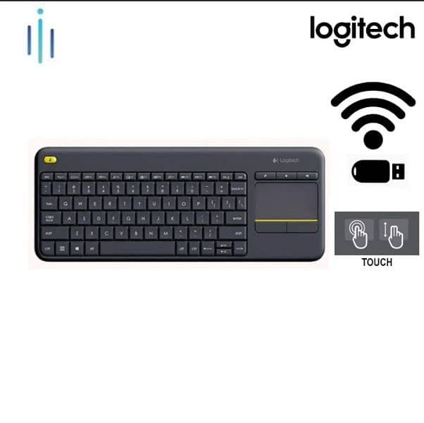 Original Logitech K400+ Wireless Keyboard with keypad 1
