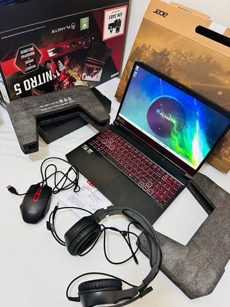 Acer nitro 5 rtx 3080 32GB Ram gaming laptop 0