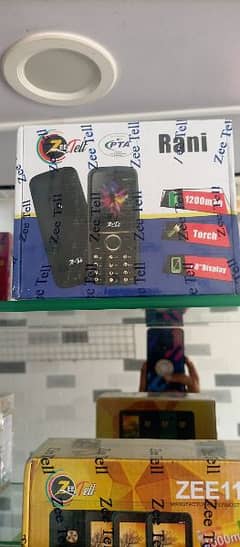 zee tell mobile New full paking 12 month warranty