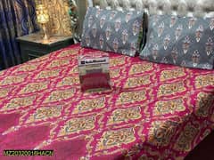 Cotton Printed Double Bed Bedsheets