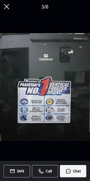 inverter Dawalance Vertical Freezer 2