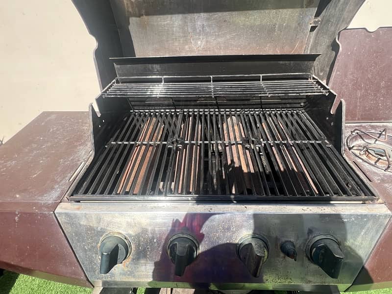 outdoor gas grill with stove 2