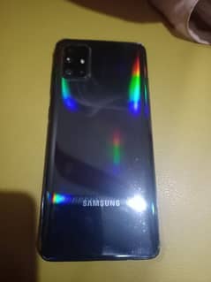 Samsung a71 With box and charger
