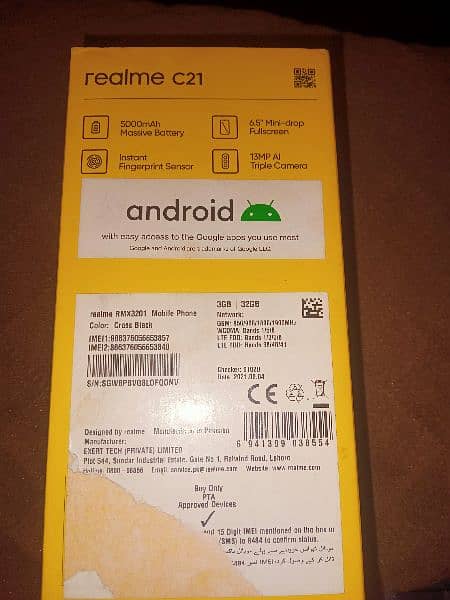 Realme C21 , 3/32 2