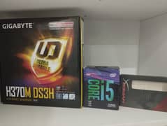 Core i5 8400 + Gigabyte h370 ds3h MotherBoard + 8gb ddr4 Ram Combo 0