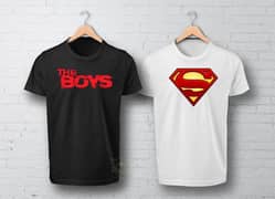 cotton jersey printed t-shirt pack of 2