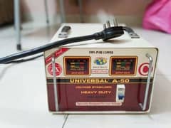 Universal A-50, voltage stabilizer, heavy duty. 5000 watts.