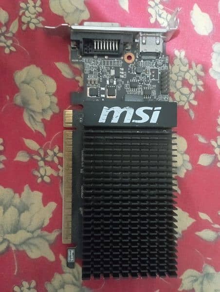 MSI GT 710 2 GB GDDR3 LP Graphic card 1