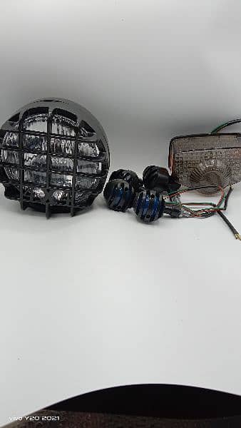 4x4 headlight package for motorcycle delivery all Pakistan 2