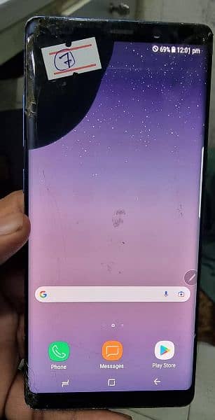 Samsung note 8 LCD with frame 1