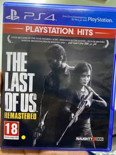 the last of us remastered for Ps4