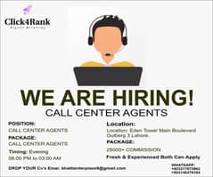 We are seeking experienced Call Centre Sales Representatives