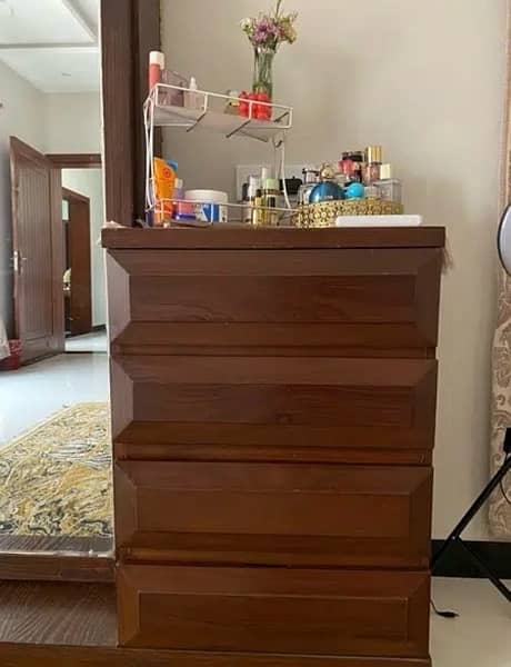 Dressing Table with Storage and Drawers 1