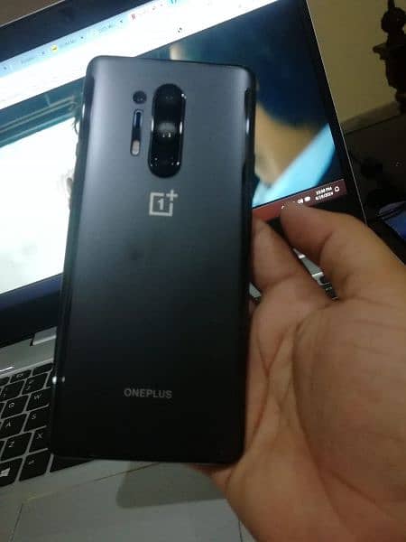 OnePlus 8 pro 12/256 paper kit brand new condition pta approved 2