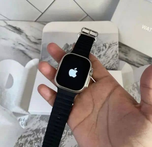 apple logo smart watch ultra 2