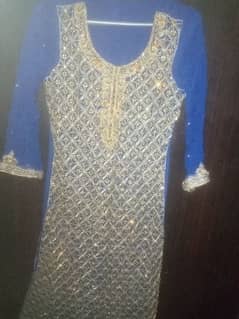 3 pice suit royal blue color urgent sale need money