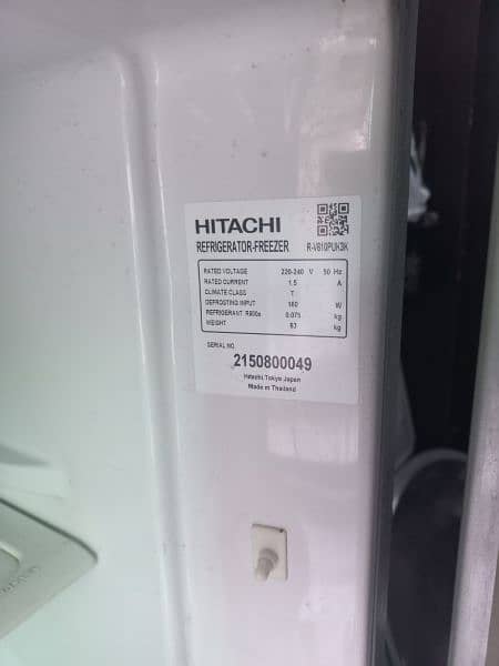 hitachi full size refrigerator inverter dual fan cooling 4