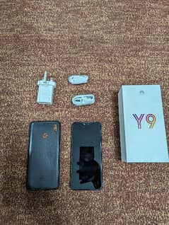 HUAWEI Y9 2019 WITH COMPLETE BOX AND OFFICIAL PTA