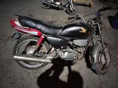 Honda 100CC Motorbike.