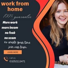 online work , home base work