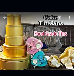 dream cake tin box