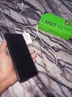 Infinix hot 12 play mobile for sell   phone number 03032794328