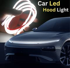 Car Led Hood Waterproof Flexible Light (180 Cm) (Random Colour)