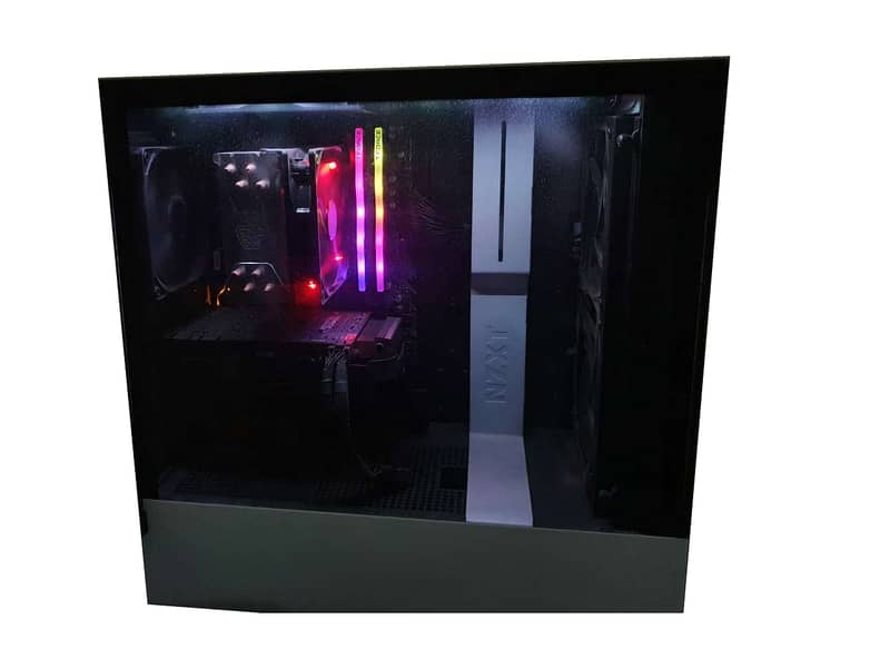 RGB Gaming PC NZXT H510 Elite Ryzen 5 2600x GTX 1060 6gb 16gb ram 2