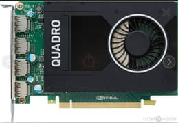 4 Gb NVidia Quadro M2000 Graphics card