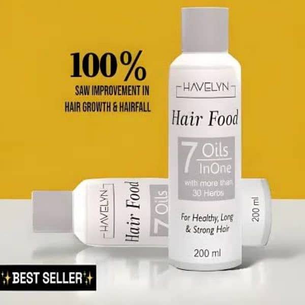 Havelyn hair food oil for healthy long and strong hair 7in 1 org prdct 0