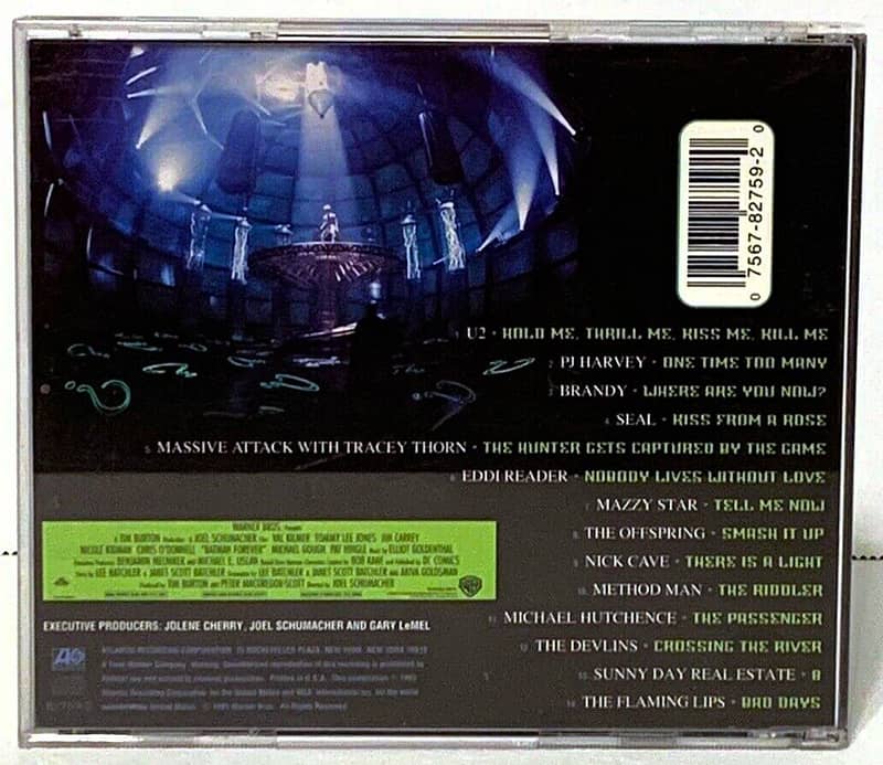 1995 Batman Forever Compact Audio Disc with 2 Figures 5