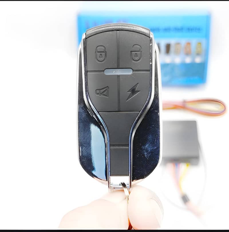 Motorcycle Remote Security Lock Anti Theft Alarm System 2