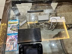 Nintendo Wii u with two games