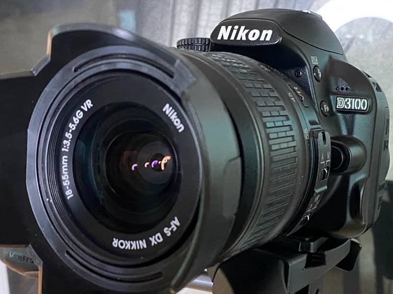 Imported Professional Nikon Dslr d3100 With premium Lens (From dubai) 3